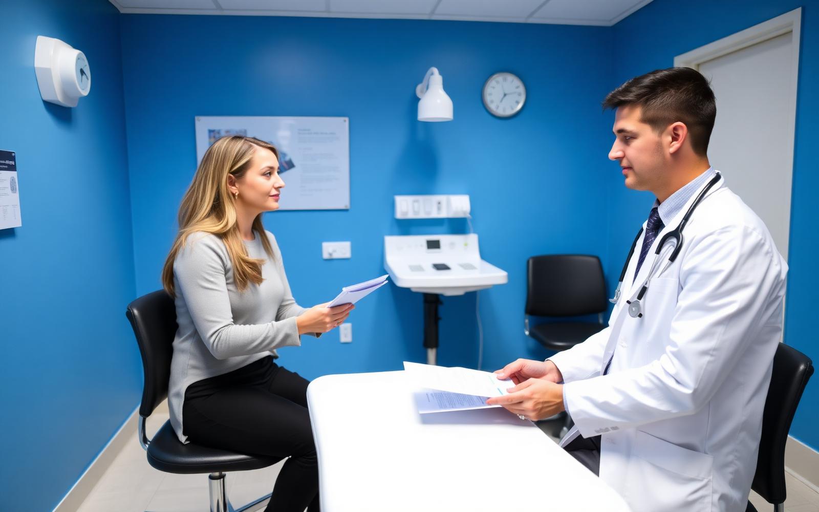 Evaluación médica para inmigración